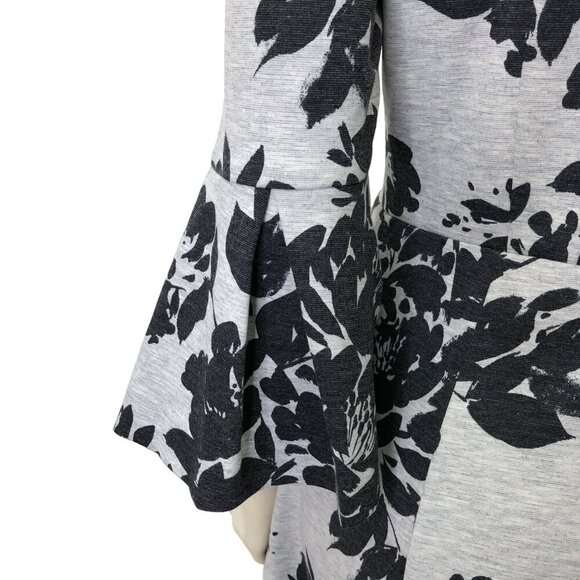 VINCE CAMUTO BELL SLEEVE FIT & FLARE KNIT DRESS SIZE 8 - Picture 7 of 8